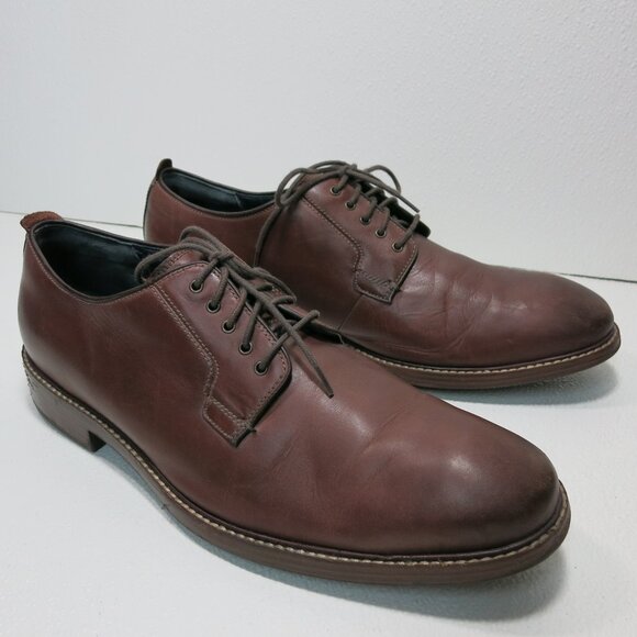 Cole Haan Grand Postman Leather Dress Footwear Oxfords Men\'s Shoes Sz 12 M main image 4